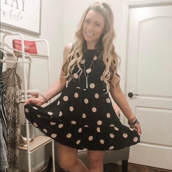 Loft Polka Dot Dress - Picture 1 of 1